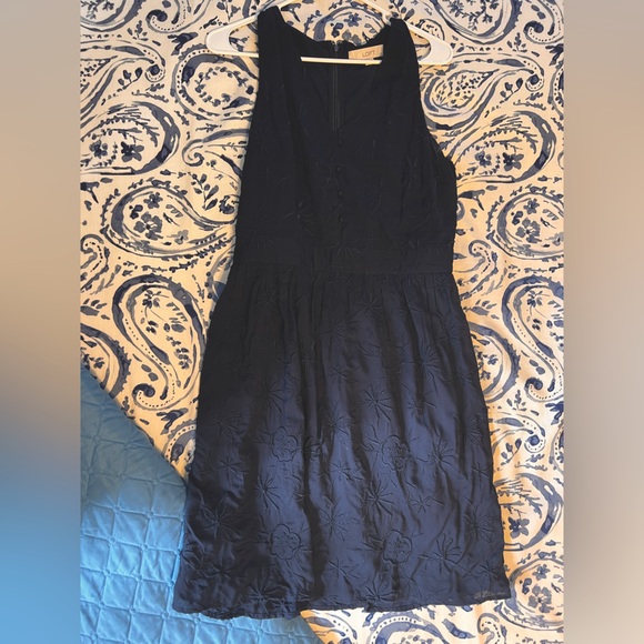 LOFT Dresses & Skirts - Loft dress, size 6, navy blue
